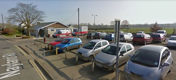 Bures car park